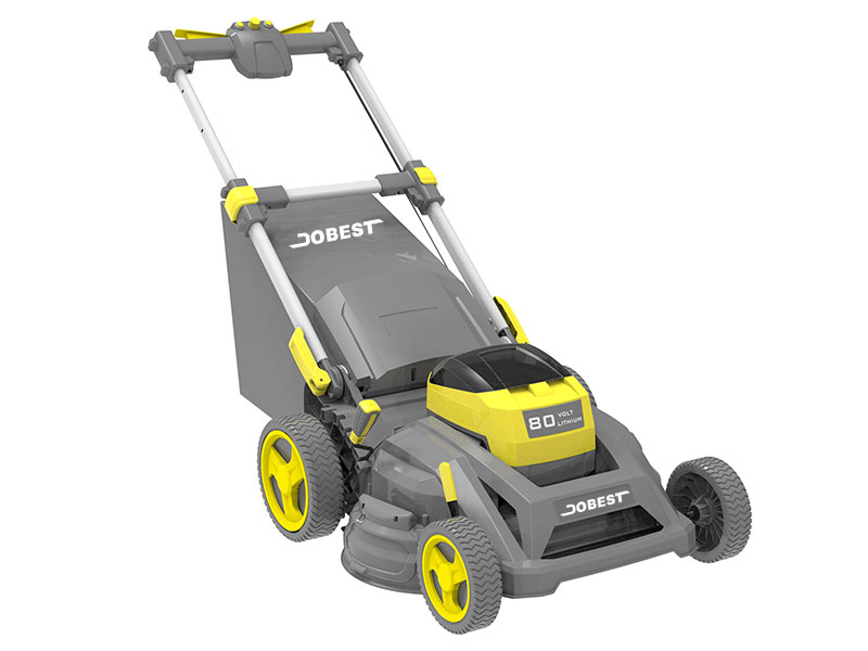 DC- 26” Cordless 80V Double Blade Lawn Mower 